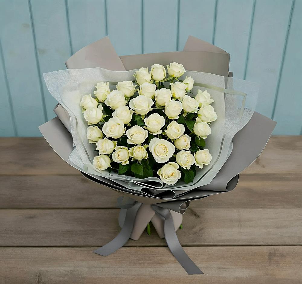 Букет Белоснежная нежность в Сватково