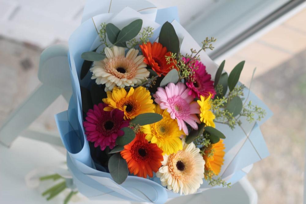 Букет цветов из: Герберы в Сватково