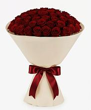Букет 101 Бордовая роза Блэк Бакарра в Сватково