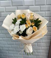 Букет цветов из:  Розы и Хризантемы в Сватково