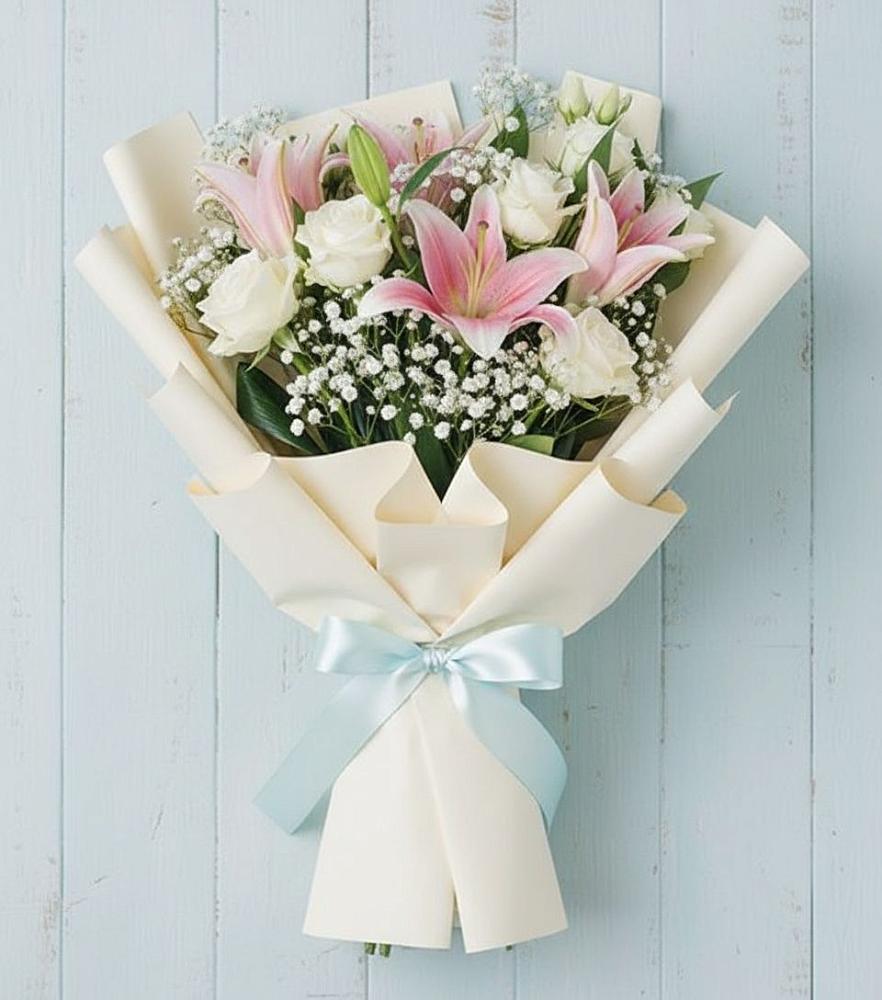 Букет цветов из: Лилии в Сватково