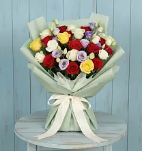 Букет цветов из:  Розы в Сватково