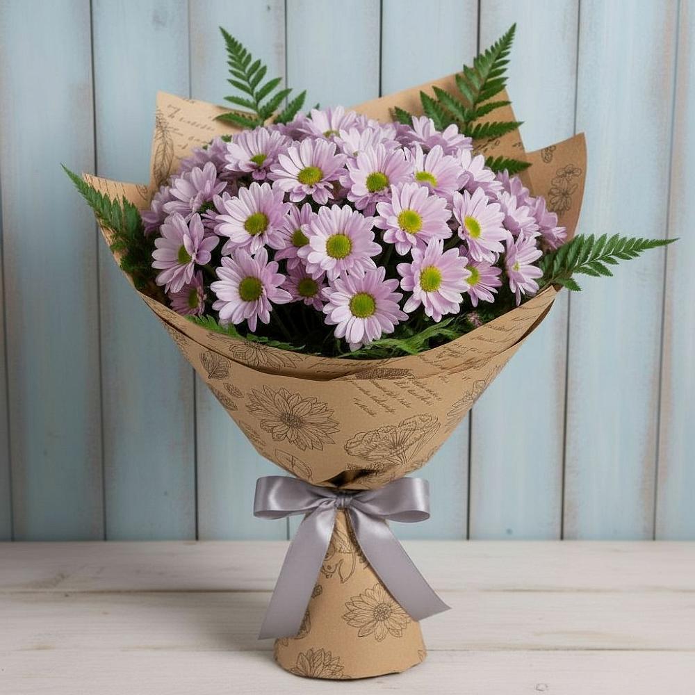 Букет цветов из: Хризантемы в Сватково