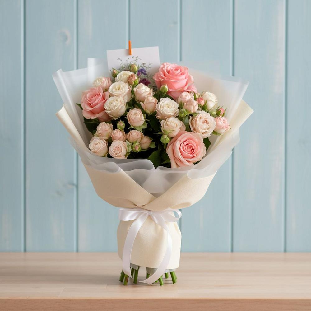 Букет цветов из: Розы в Сватково