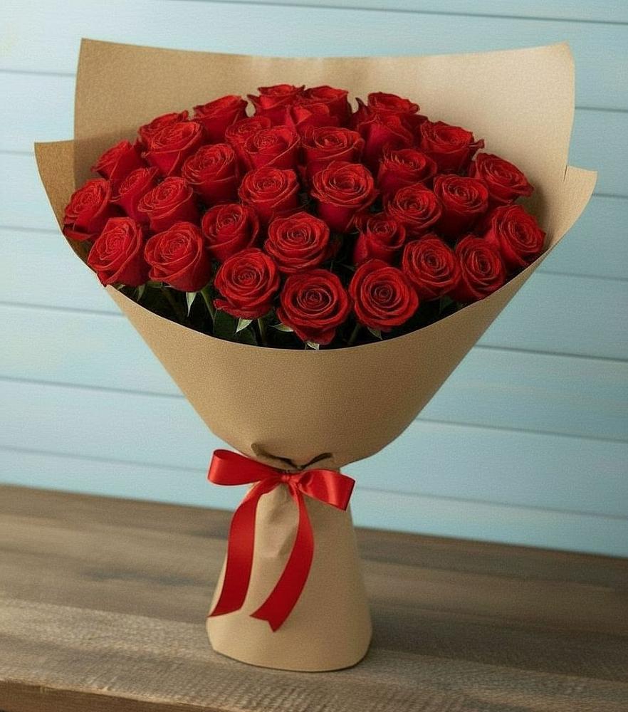 Букет Красные розы Милано в Сватково