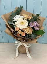 Букет цветов из:  Герберы и Хризантемы в Сватково