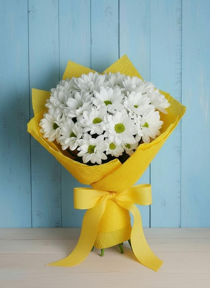 Букет цветов из: Хризантемы в Сватково
