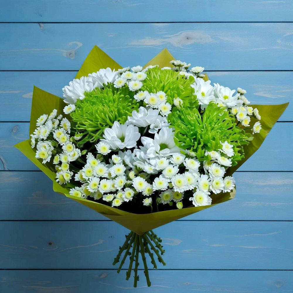 Букет цветов из: Хризантемы в Сватково
