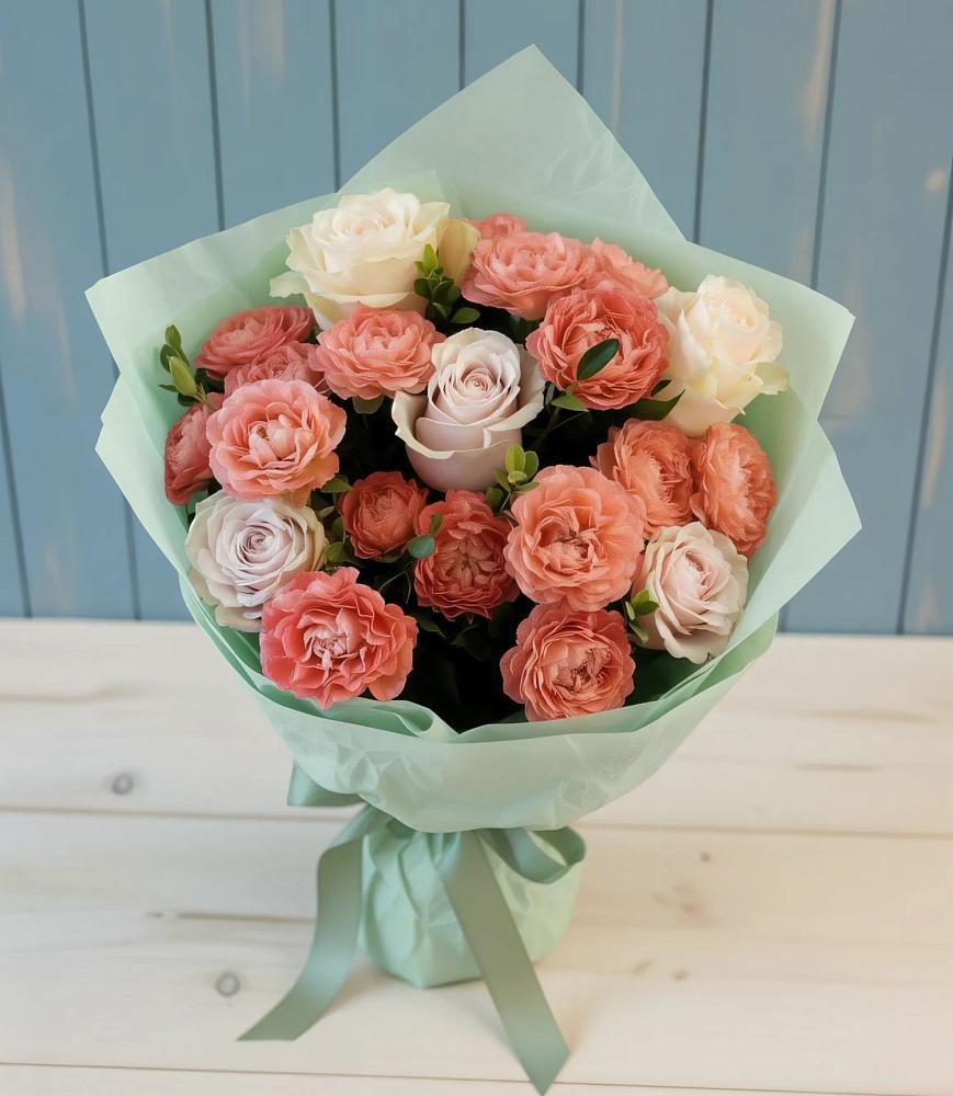 Букет цветов из: Розы в Сватково