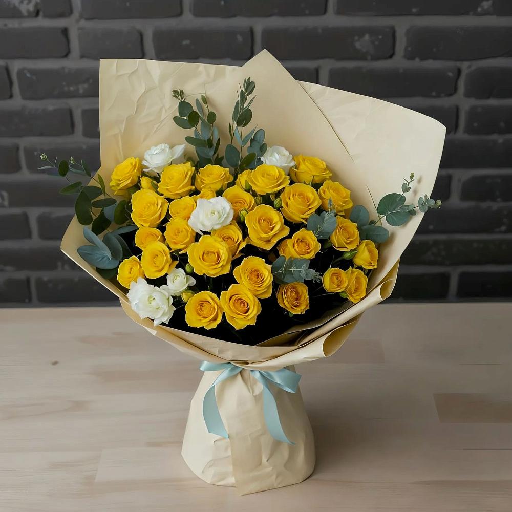 Букет цветов из: Розы в Сватково