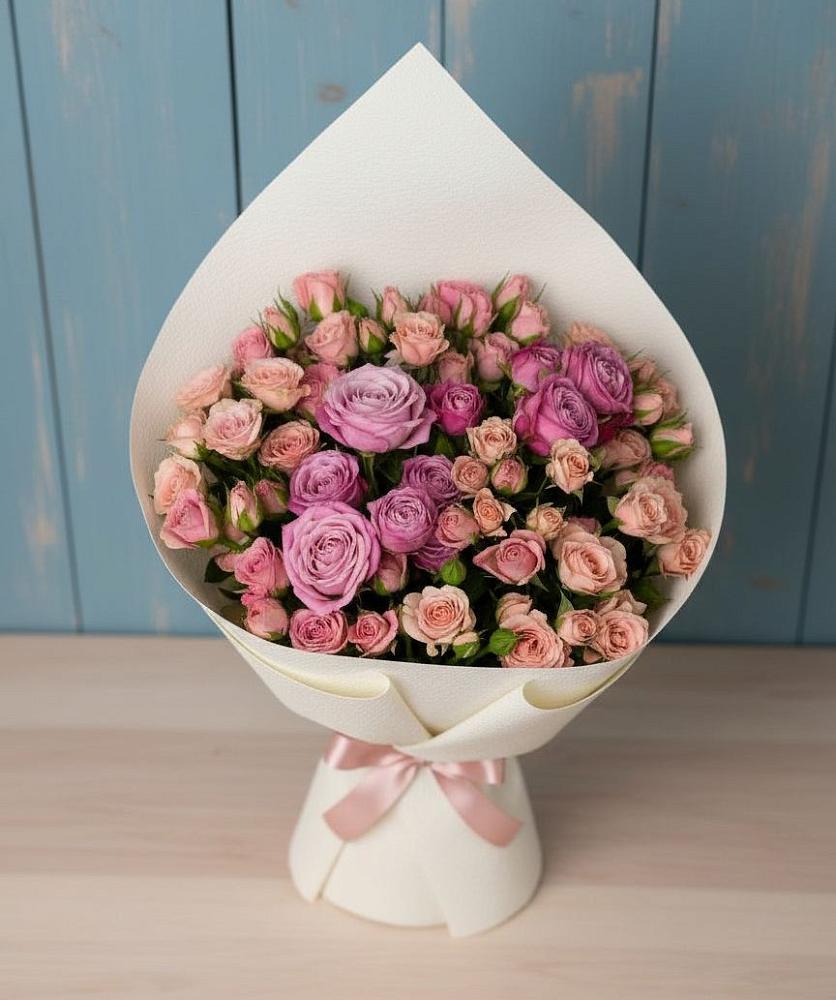 Букет цветов из: Розы в Сватково