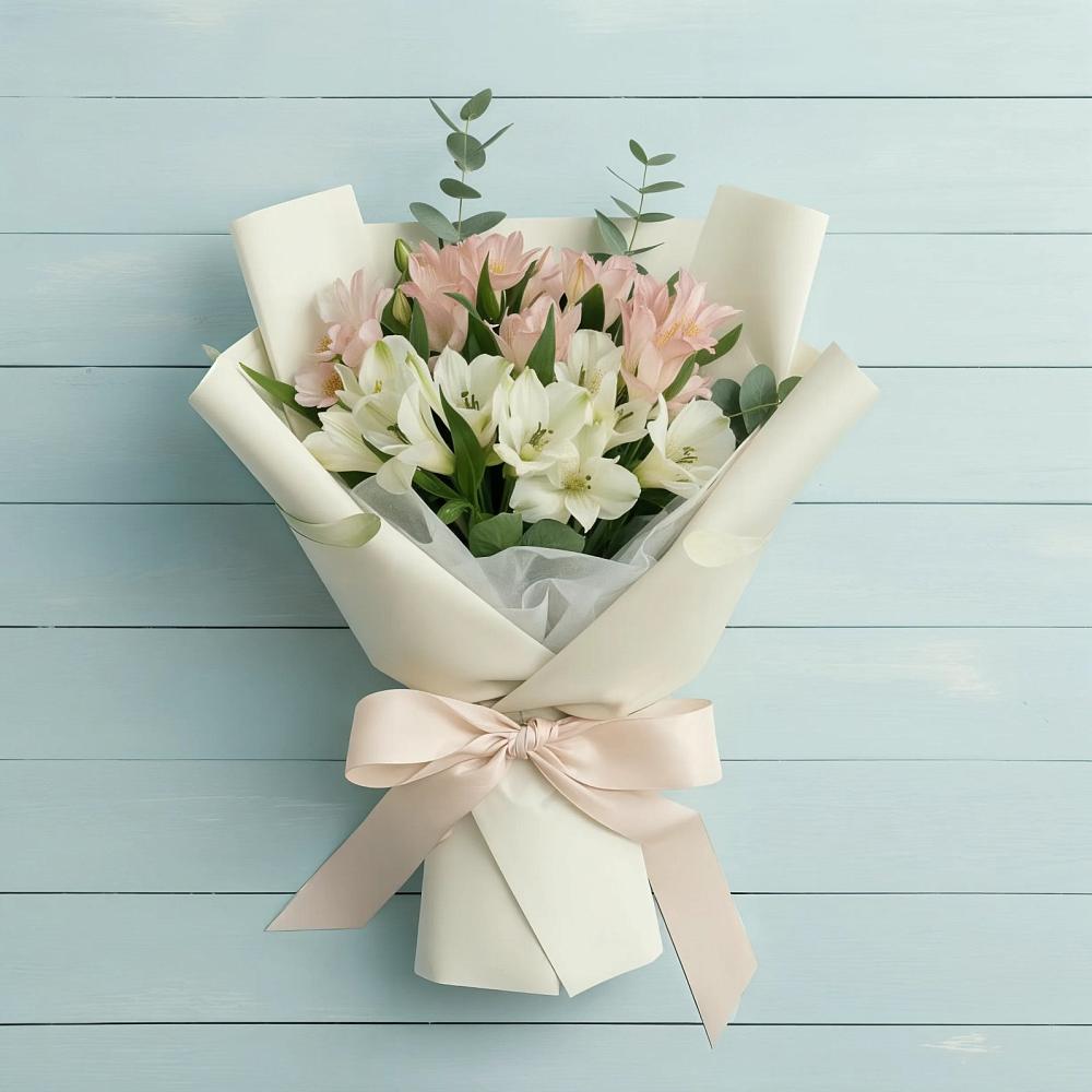 Букет цветов из: Альстромерии в Сватково