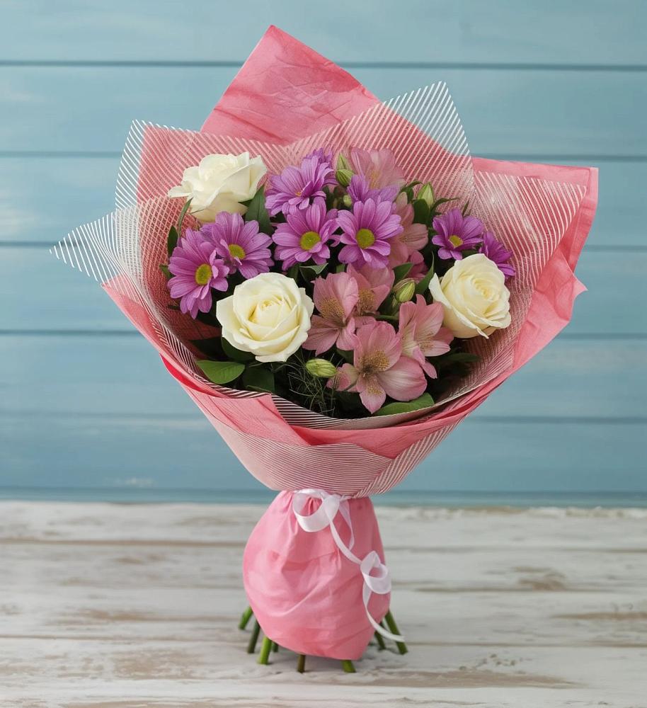 Букет цветов из: Герберы в Сватково