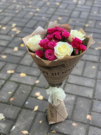 Букет цветов из: Розы в Сватково